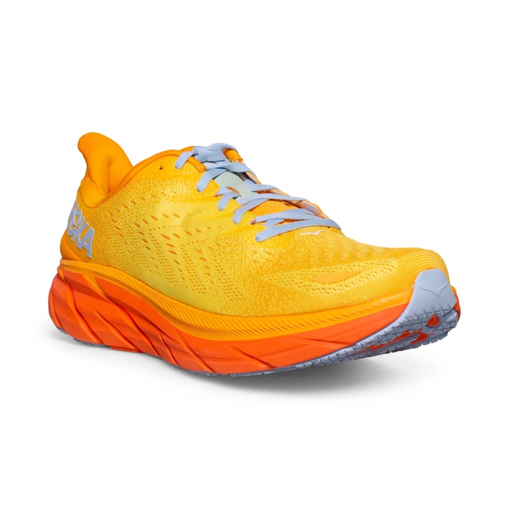 Hoka One One Men's 10D Clifton 8 Running Shoes - Radiant Yellow